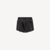 Techwear-Trainingsshorts für Damen in Schwarz