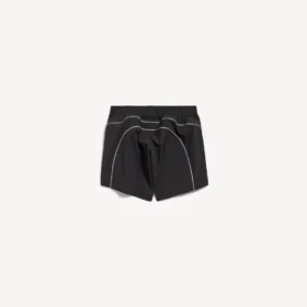 Techwear-Trainingsshorts für Damen in Schwarz