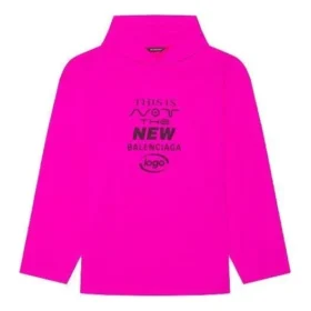 This Is Not Langarm-Kapuzen-T-Shirt „Pink“ 662424TKVE16817