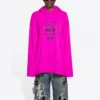 This Is Not Langarm-Kapuzen-T-Shirt „Pink“ 662424TKVE16817