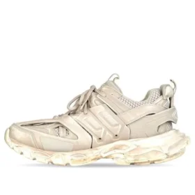 Track 1.0 Sneaker „Verwaschenes Beige und Weiß, Mesh und wildlederähnlicher Stoff“ 542436W3CN29700