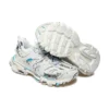 Track 1.0 Sneaker „Weiß-Blau Mesh und Nylon Graffiti“ 542023W3SRA9014