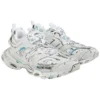 Track 1.0 Sneaker „Weiß-Blau Mesh und Nylon Graffiti“ 542436W3SRA9014