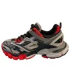 Track.2 Sneaker „Schwarz Grau Rot“ 568615W2GN36508