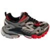 Track.2 Sneaker „Schwarz Grau Rot“ 568615W2GN36508