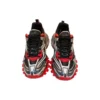 Track.2 Sneaker „Schwarz Grau Rot“ 568615W2GN36508