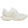 Track Clear Sole Low Mesh-Nylon-Sneaker Weiß 647742W3BM19000