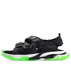 Track-Sandalen „Clear Sole Black Green White“ 655954W2CC41038