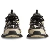 Track Sneaker „Beige und Schwarz, Mesh und Nylon“ 542023W3AC48071