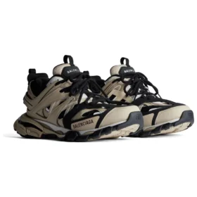 Track Sneaker „Beige und Schwarz, Mesh und Nylon“ 542436W3AC48071