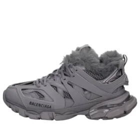 Track Sneaker „Fake Fur Grey“ 668556W3CQ11800