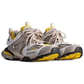 Track Sneaker „Gelb Weiß Beige“ 542436W3SU61297