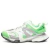 Track-Sneaker „Grey Fluo Green“ 542023W3AC61391