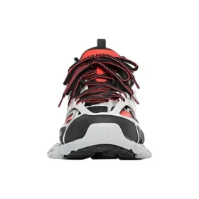 Track-Sneaker „Schwarz Rot Silber“ 542023W2FSA1169