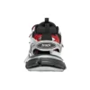 Track-Sneaker „Schwarz Rot Silber“ 542023W2FSA1169