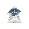 Track-Sneaker „Weiß-Blau“ 542023W2FS99051