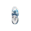 Track-Sneaker „Weiß-Blau“ 542023W2FS99051
