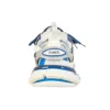 Track-Sneaker „Weiß-Blau“ 542023W2FS99051