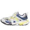 Track-Sneaker „Weiß Dunkelblau Gelb“ 542023W3AC49471