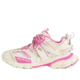 Track-Sneaker „White Fluo Pink“ 542436W1GC39055