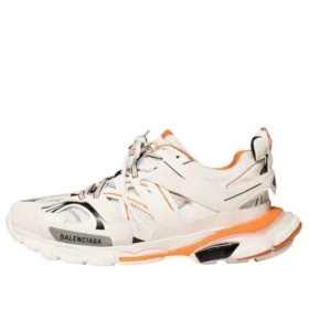 Track-Sneaker „White Orange“ 542023W1GB19059