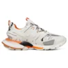 Track-Sneaker „White Orange“ 542023W1GB19059