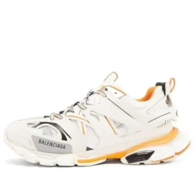 Track-Sneaker „White Orange“ 555032W1GB19059
