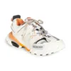 Track-Sneaker „White Orange“ 555032W1GB19059