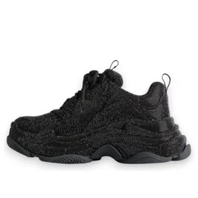 Triple S „Black Rhinestones“ 524039W2TST1000