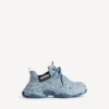 Triple S Canvas-Sneaker für Herren in Blau Triple S Canvas-Sneaker für Herren in Blau