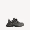 Triple S Canvas-Sneaker für Herren in Schwarz