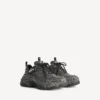 Triple S Canvas-Sneaker für Herren in Schwarz