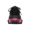 Triple S „Clear Sole – Black Pink Neon“ 544351W2FR11053