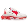 Triple S „Clear Sole – Rot“ 544351W09OH6506