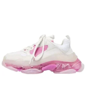 Triple S Clear Sole Trainer „White Pink“ 544351W09ON9025