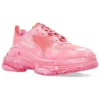 Triple S Faded Sneaker „Dark Pink“ 524039W3CS45000