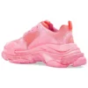 Triple S Faded Sneaker „Dark Pink“ 524039W3CS45000
