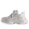 Triple S „Light Grey Rhinestones“ 524039W2TST1100