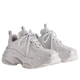 Triple S „Light Grey Rhinestones“ 524039W2TST1100