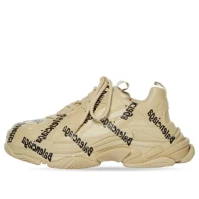Triple S Logotype „Beige“ 536737W2FAB9710