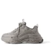 Triple S mit Strasssteinen „Dark Grey“ 524039W2TST1249