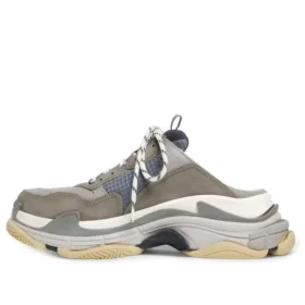 Triple S Pantoletten „Grey Blue Double Foam and Mesh“ 755687W3SM11259
