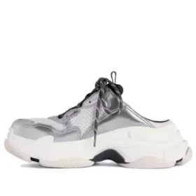 Triple S Pantoletten „Silver“ 755686W2FWM8191