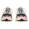 Triple S Pantoletten „Weiß, Rosa und Schwarz, doppeltes Schaumstoffpolster und Mesh“ 755686W3SM15671
