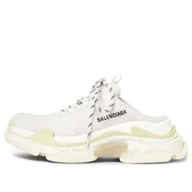 Triple S Pantoletten „White Double Foam and Mesh“ 755686W3SM29097
