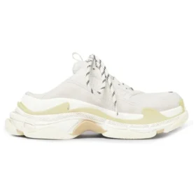 Triple S Pantoletten „White Double Foam and Mesh“ 755686W3SM29097