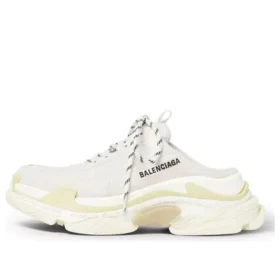 Triple S Pantoletten „White Double Foam and Mesh“ 755687W3SM29097