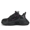 Triple S Sneaker „All Over Logo – Black Pink“ 524039W2FA11050