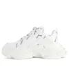 Triple S Sneaker „All Over Logo – Weiß“ 524039W2FA19010