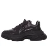 Triple S Sneaker „Allover Logo – Schwarz“ 536737W2FA21081